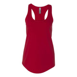 6933 Next Level Women’s Lightweight French Terry Racerback Tank Red