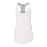 6933 Next Level Women’s Lightweight French Terry Racerback Tank White