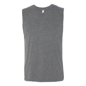 3483 BELLA + CANVAS Jersey Muscle Tank Deep Heather