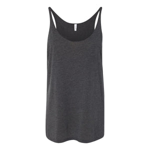 8838 BELLA + CANVAS Women's Slouchy Tank Dark Grey Heather