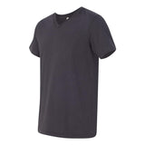 3005 BELLA + CANVAS Jersey V-Neck Tee Dark Grey