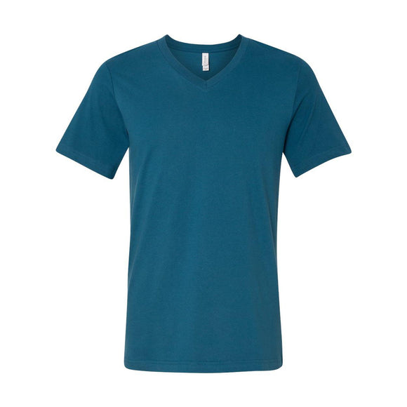 3005 BELLA + CANVAS Jersey V-Neck Tee Deep Teal