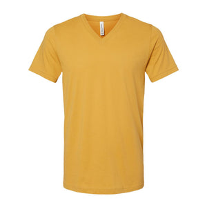 3005 BELLA + CANVAS Jersey V-Neck Tee Mustard