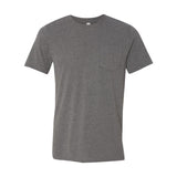 3021 BELLA + CANVAS Jersey Pocket Tee Deep Heather