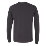 3501 BELLA + CANVAS Unisex Jersey Long Sleeve Tee Dark Grey