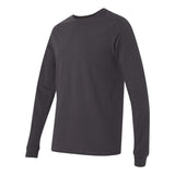 3501 BELLA + CANVAS Unisex Jersey Long Sleeve Tee Dark Grey