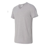 3415 BELLA + CANVAS Triblend V-Neck Short Sleeve Tee Athletic Grey Triblend