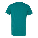 3415 BELLA + CANVAS Triblend V-Neck Short Sleeve Tee Teal Triblend