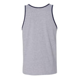 3480 BELLA + CANVAS Jersey Tank Athletic Heather/ Navy