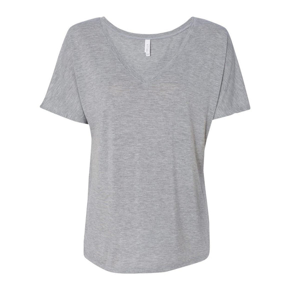 8815 BELLA + CANVAS Women’s Slouchy V-Neck Tee Athletic Heather