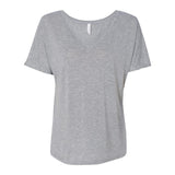 8815 BELLA + CANVAS Women’s Slouchy V-Neck Tee Athletic Heather