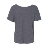 8816 BELLA + CANVAS Women’s Slouchy Tee Asphalt Slub