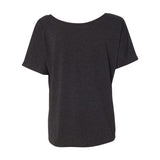 8816 BELLA + CANVAS Women’s Slouchy Tee Charcoal Black Triblend