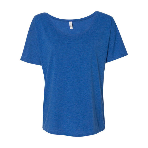 8816 BELLA + CANVAS Women’s Slouchy Tee True Royal Triblend