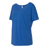 8816 BELLA + CANVAS Women’s Slouchy Tee True Royal Triblend