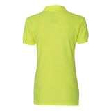 72800L Gildan DryBlend® Women’s Double Piqué Polo Safety Green