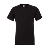 3413 BELLA + CANVAS Triblend Tee Solid Black Triblend