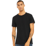 3413 BELLA + CANVAS Triblend Tee Solid Black Triblend