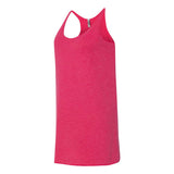 6733 Next Level Women’s Triblend Racerback Tank Vintage Shocking Pink