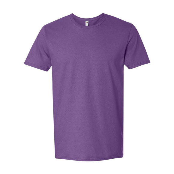 SF45R Fruit of the Loom Sofspun® Crewneck T-Shirt Purple