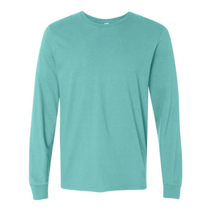 SFLR Fruit of the Loom Sofspun® Long Sleeve T-Shirt Scuba Blue