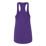 6933 Next Level Women’s Lightweight French Terry Racerback Tank Purple Rush