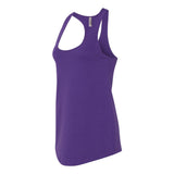 6933 Next Level Women’s Lightweight French Terry Racerback Tank Purple Rush