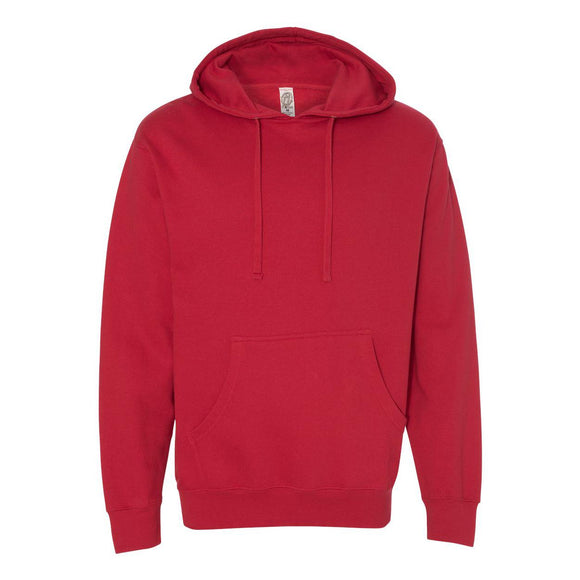 SS4500 Independent Trading Co. Midweight Hooded Sweatshirt Red