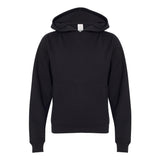 SS4001Y Independent Trading Co. Youth Midweight Hooded Sweatshirt Black