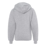 SS4001Y Independent Trading Co. Youth Midweight Hooded Sweatshirt Grey Heather