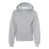 SS4001Y Independent Trading Co. Youth Midweight Hooded Sweatshirt Grey Heather