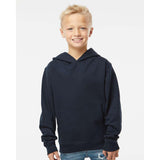 SS4001Y Independent Trading Co. Youth Midweight Hooded Sweatshirt Navy