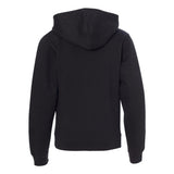 SS4001YZ Independent Trading Co. Youth Midweight Full-Zip Hooded Sweatshirt Black