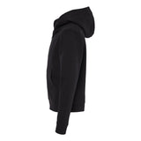 SS4001YZ Independent Trading Co. Youth Midweight Full-Zip Hooded Sweatshirt Black