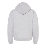 SS4001YZ Independent Trading Co. Youth Midweight Full-Zip Hooded Sweatshirt Grey Heather