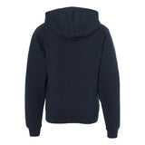 SS4001YZ Independent Trading Co. Youth Midweight Full-Zip Hooded Sweatshirt Navy