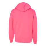 SS4500 Independent Trading Co. Midweight Hooded Sweatshirt Neon Pink