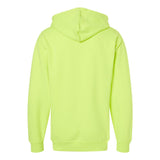 SS4500Z Independent Trading Co. Midweight Full-Zip Hooded Sweatshirt Safety Yellow