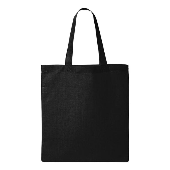 QTB Q-Tees Economical Tote Black