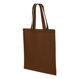 QTB Q-Tees Economical Tote Chocolate