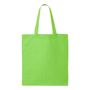 QTB Q-Tees Economical Tote Lime