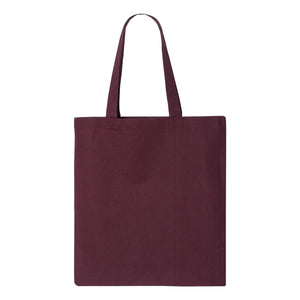 QTB Q-Tees Economical Tote Maroon