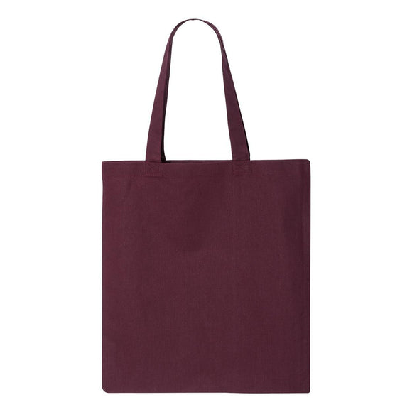 QTB Q-Tees Economical Tote Maroon