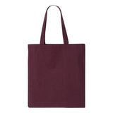 QTB Q-Tees Economical Tote Maroon