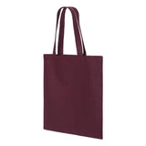 QTB Q-Tees Economical Tote Maroon