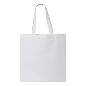 QTB Q-Tees Economical Tote White