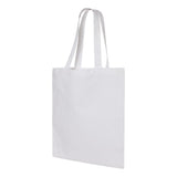 QTB Q-Tees Economical Tote White