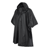 A-001 Liberty Bags Rain Poncho Black