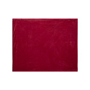 8721 Alpine Fleece Mink Touch Luxury Blanket Red