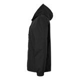 EXP95NB Independent Trading Co. Water-Resistant Hooded Windbreaker Black